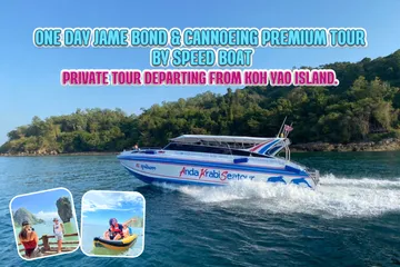 OneDayJameBond&CannoeingPremiumTourByspeedboat