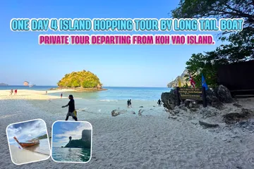 Oneday4islandhoppingtourBylongtailboat