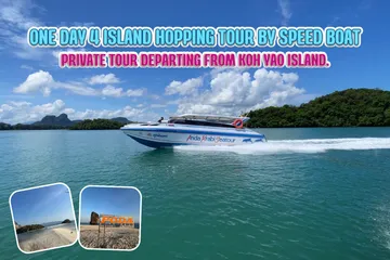 Oneday4islandhoppingtourByspeedboat