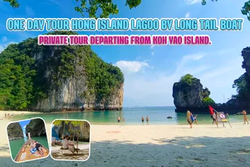 OnedaytourHongislandlagooBylongtailboat