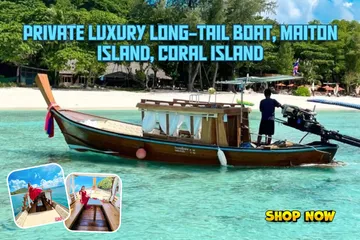 Privateluxurylong-tailboat,MaitonIsland,CoralIsland
