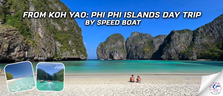 FromKohYaoPhiPhiIslandsDayTripbyspeedBoat