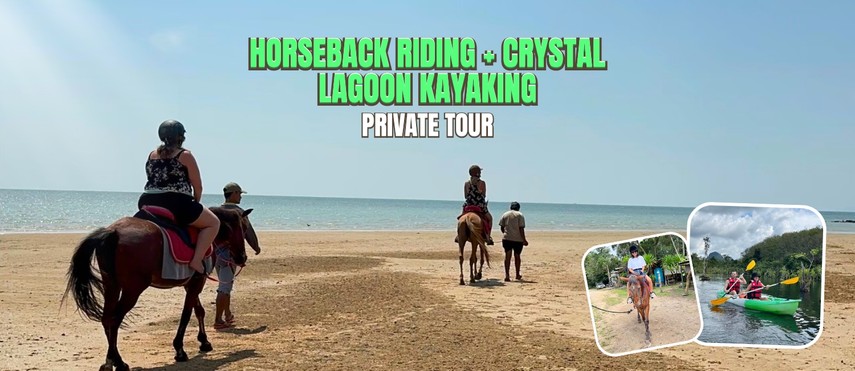 HorsebackRidingCrystalLagoonKayaking