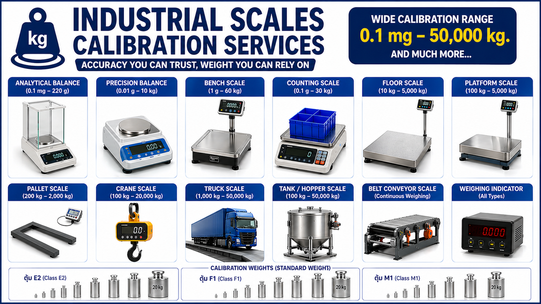 Mass Measuring Machine ด้านมวลและเครื่องชั่ง (Mass and Balance)
