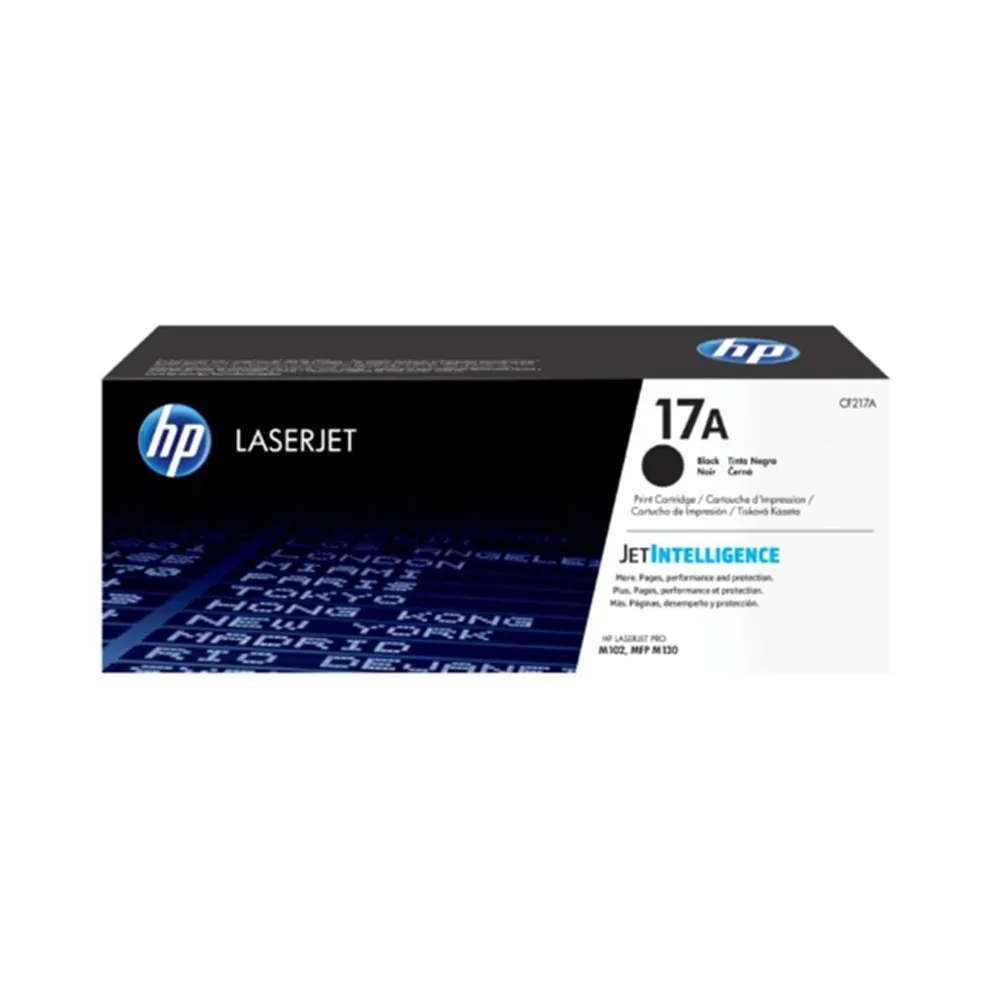 HP 17A Black Original LaserJet Toner Cartridge