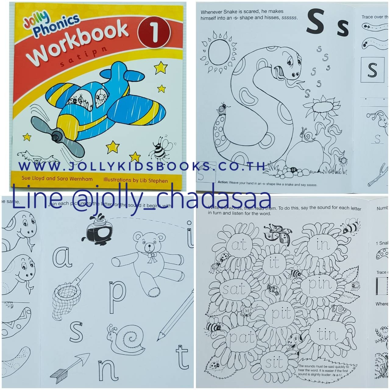 Jolly Phonics Workbooks 1 7