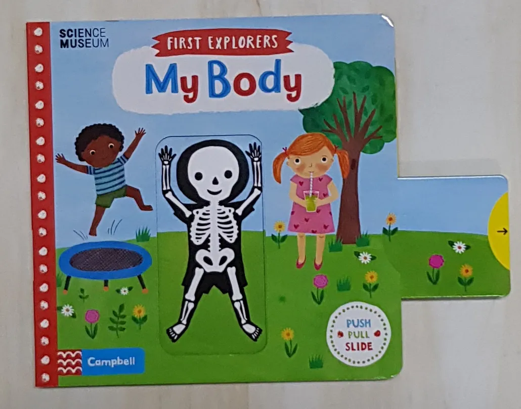 Push Pull Slide: First Explorers: My Body