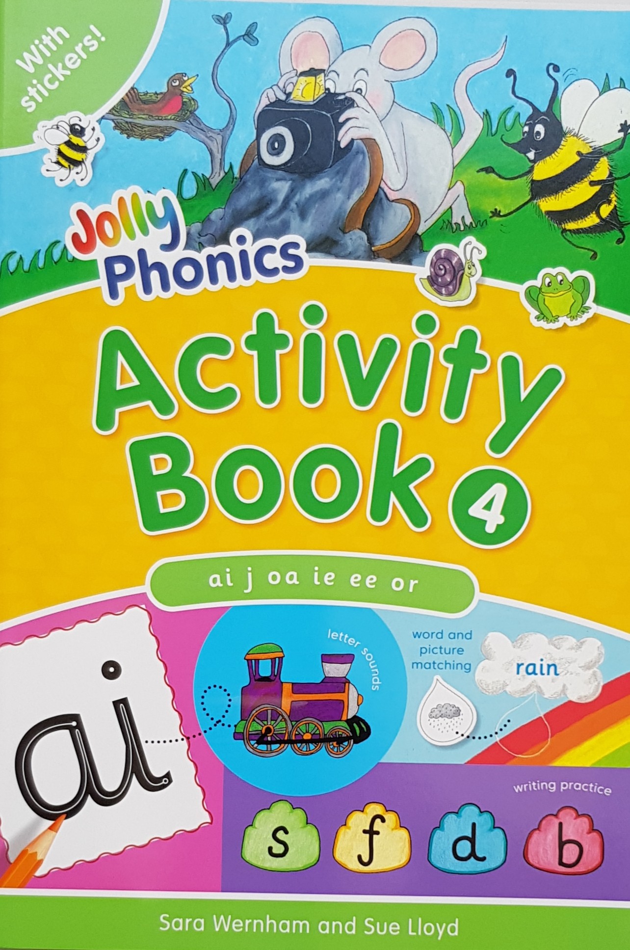 C Jolly Phonics Activity Book 4: In Precursive letters