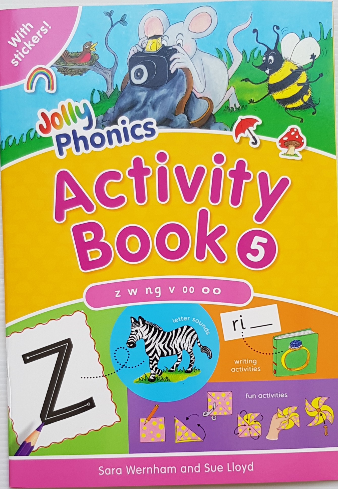 C Jolly Phonics Activity Book 5: In Precursive letters