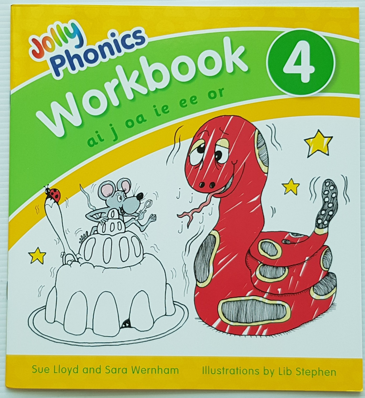 C Jolly Phonics Workbook 4: In Precursive letters