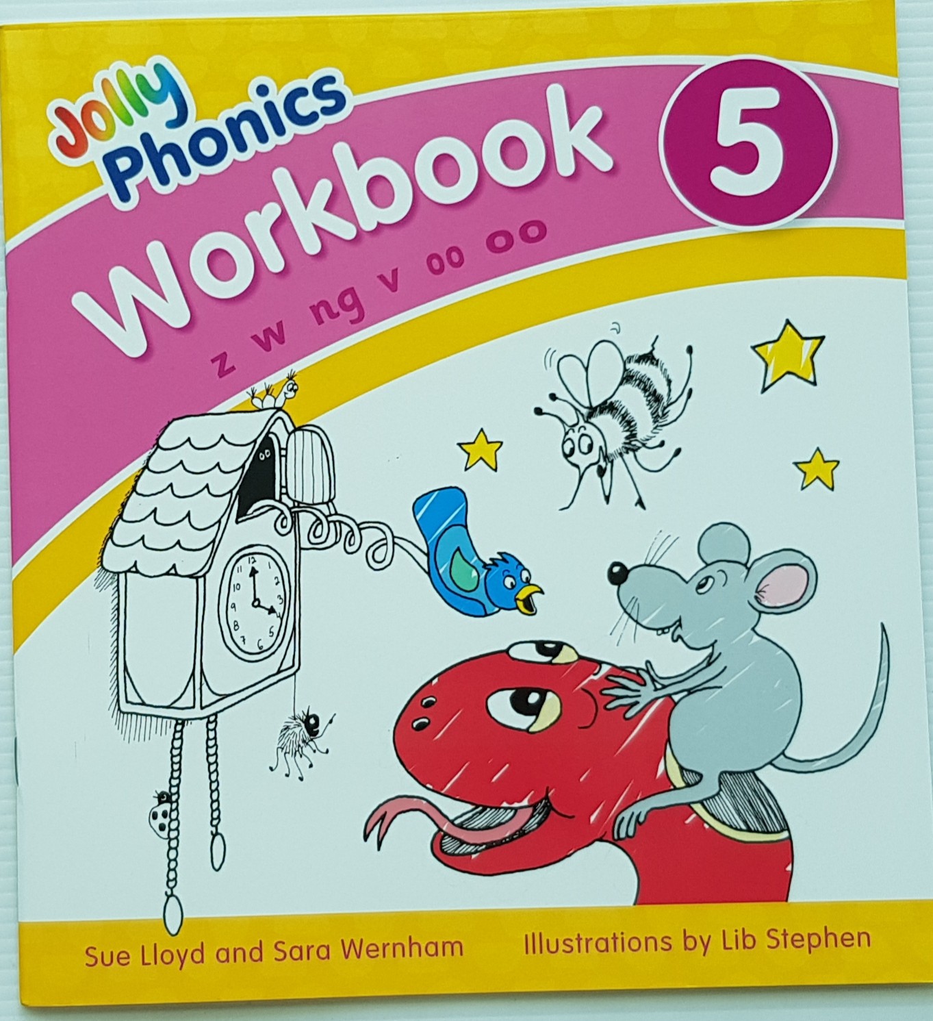 C Jolly Phonics Workbook 5: In Precursive letters