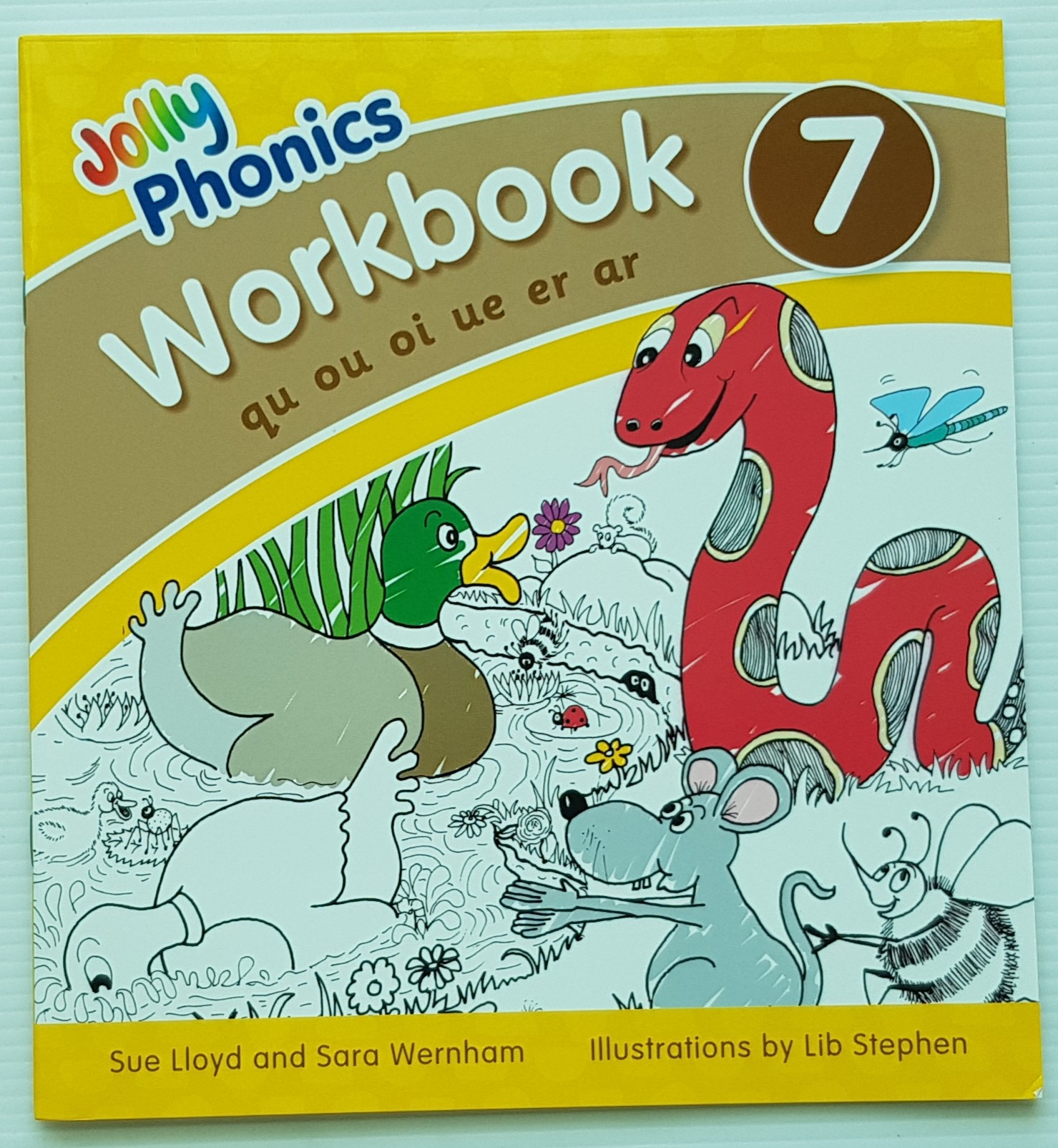 C Jolly Phonics Workbook 7: In Precursive letters
