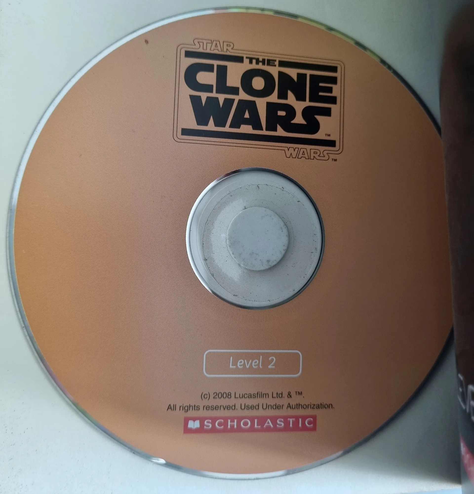 Star wars The Clone Wars with CD