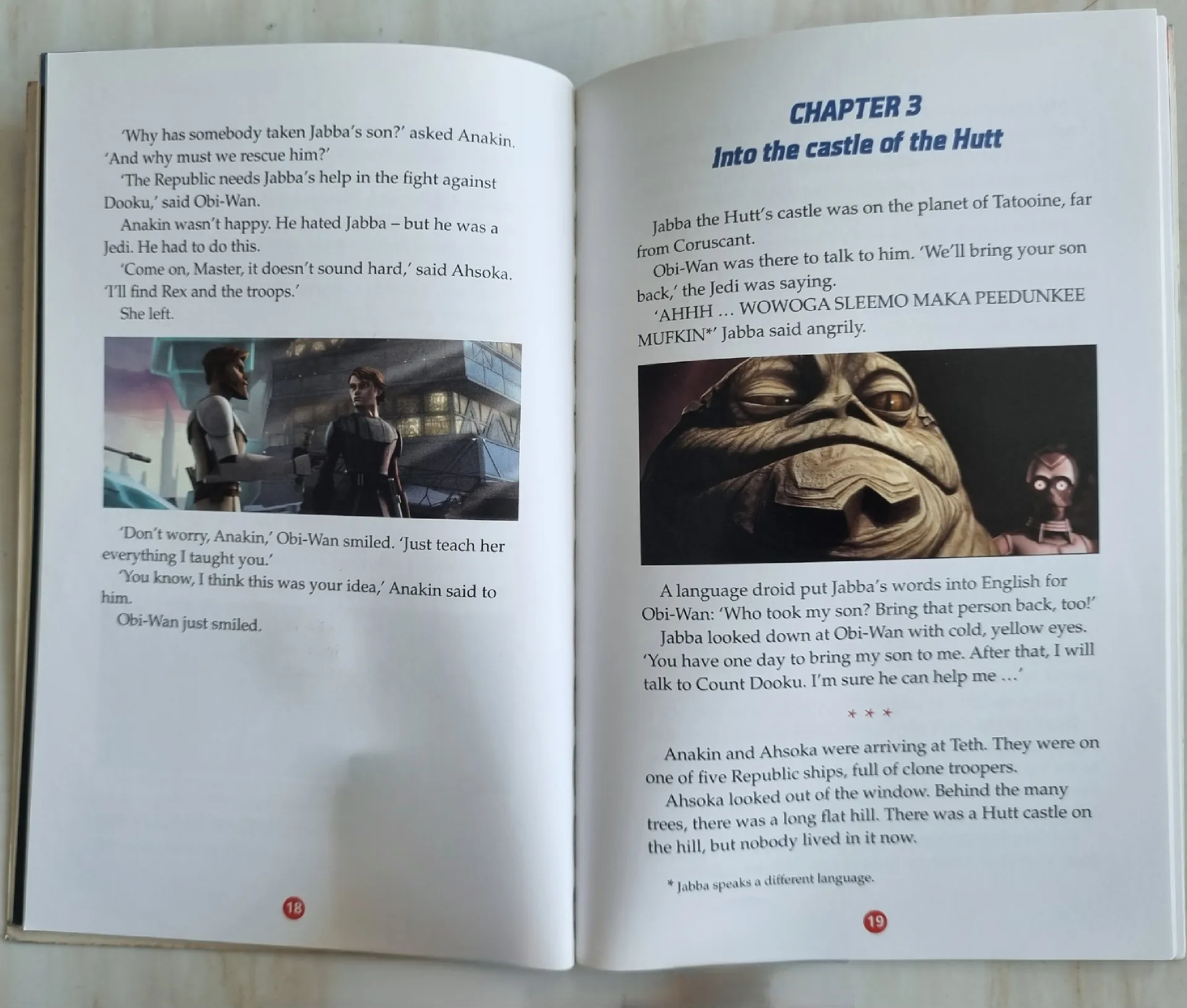 Star wars The Clone Wars with CD
