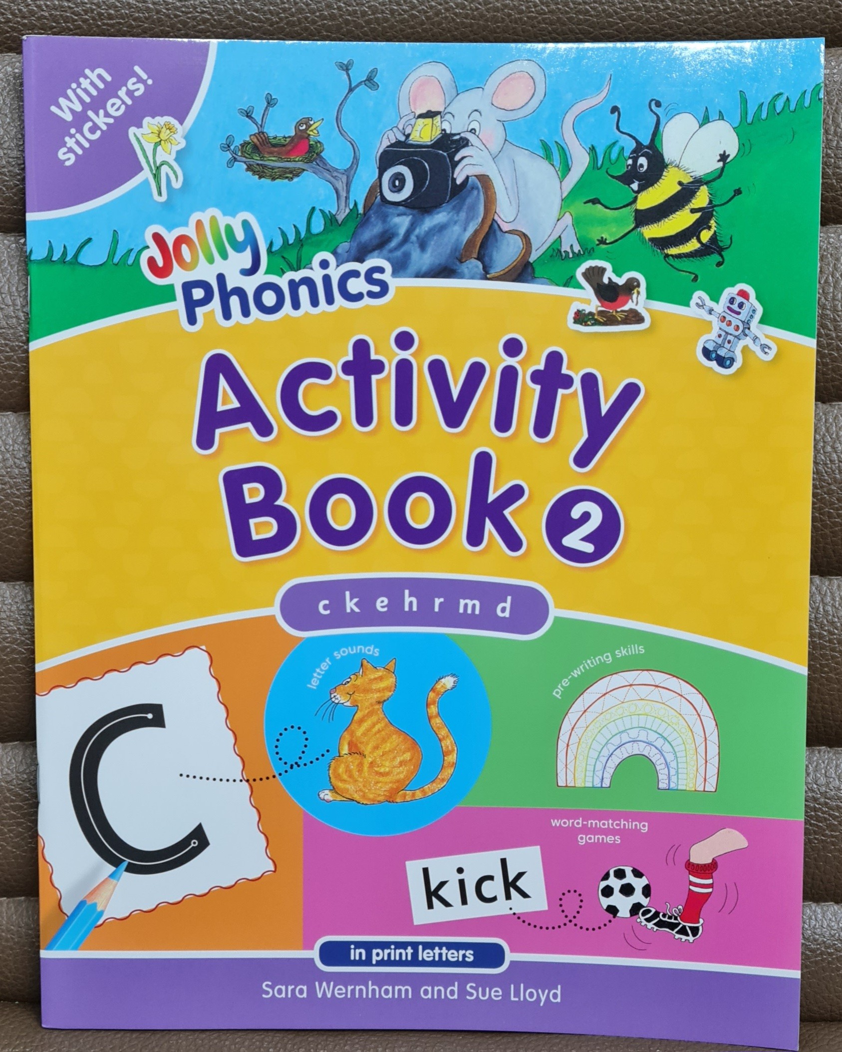 PP Jolly Phonics Activity Book 2: In Print Letters