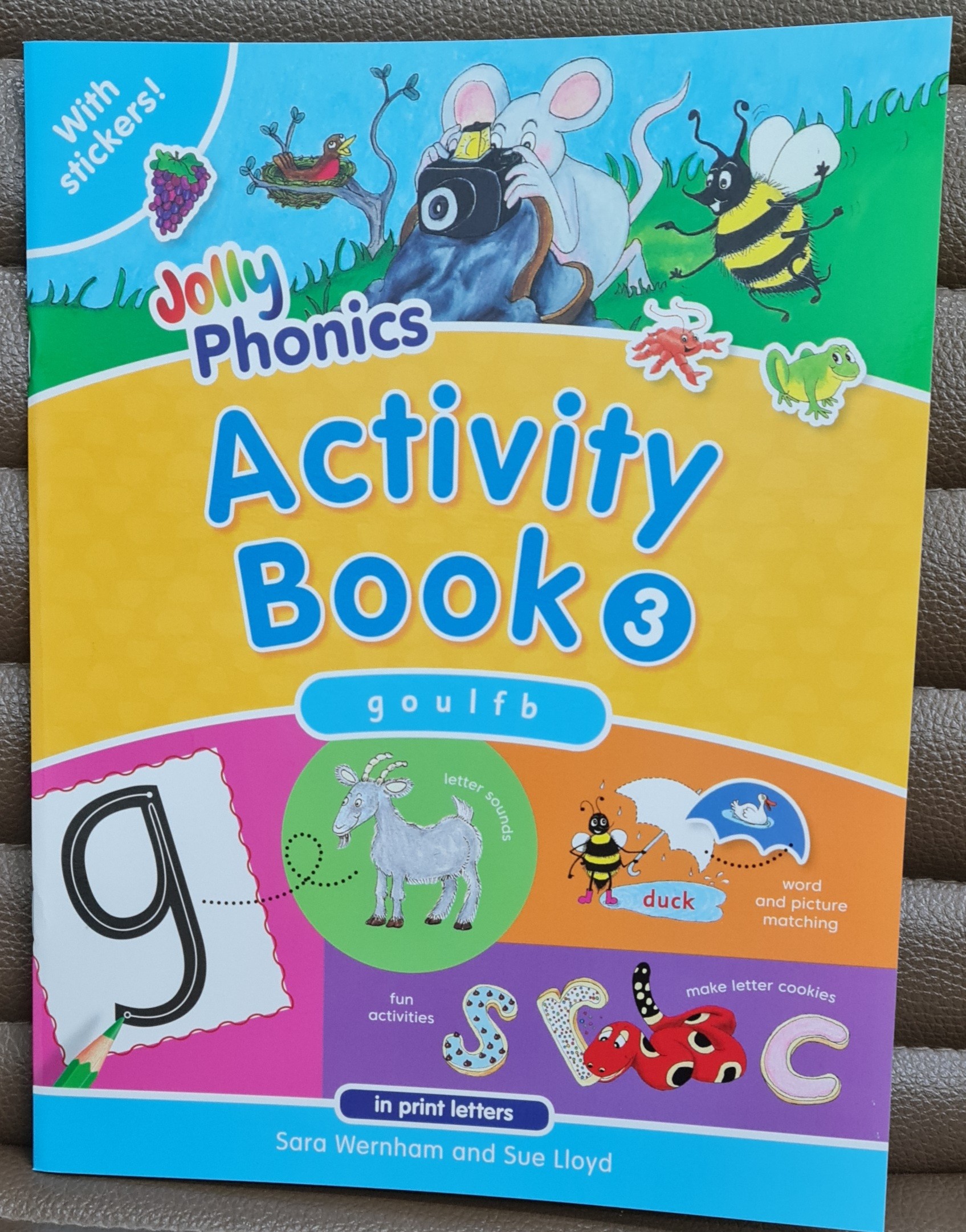 PP Jolly Phonics Activity Book 3: In Print Letters