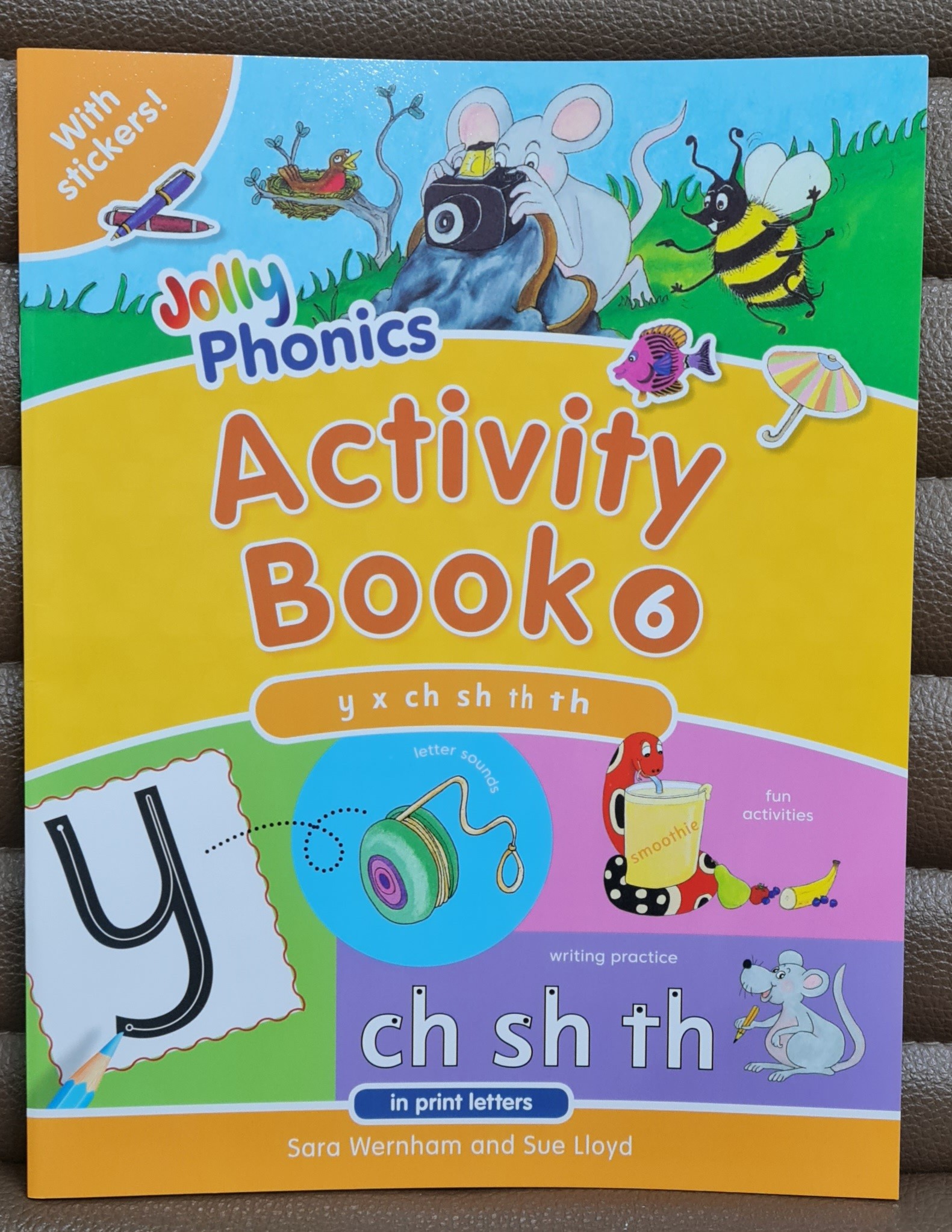 PP Jolly Phonics Activity Book 6: In Print Letters