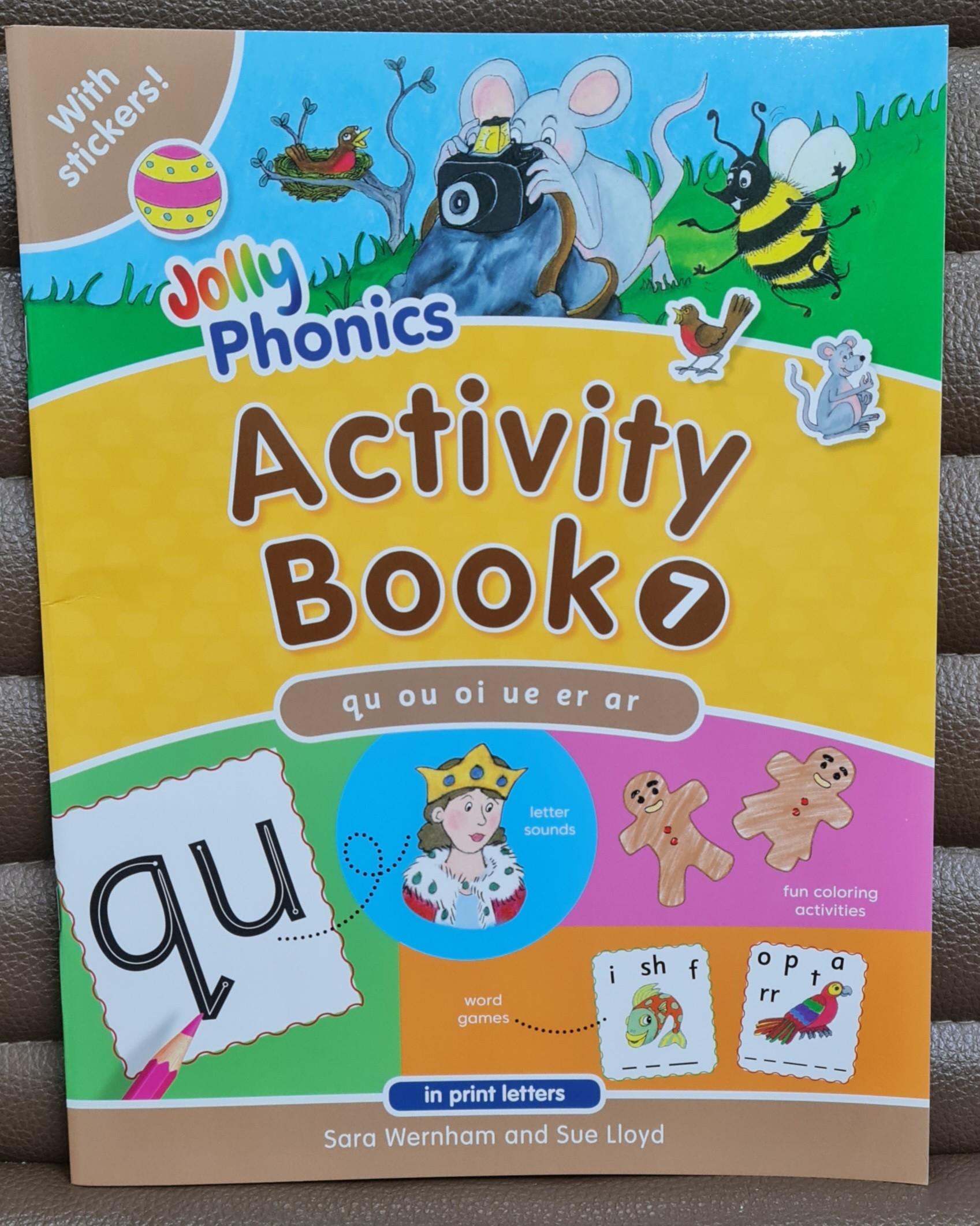 PP Jolly Phonics Activity Book 7: In Print Letters