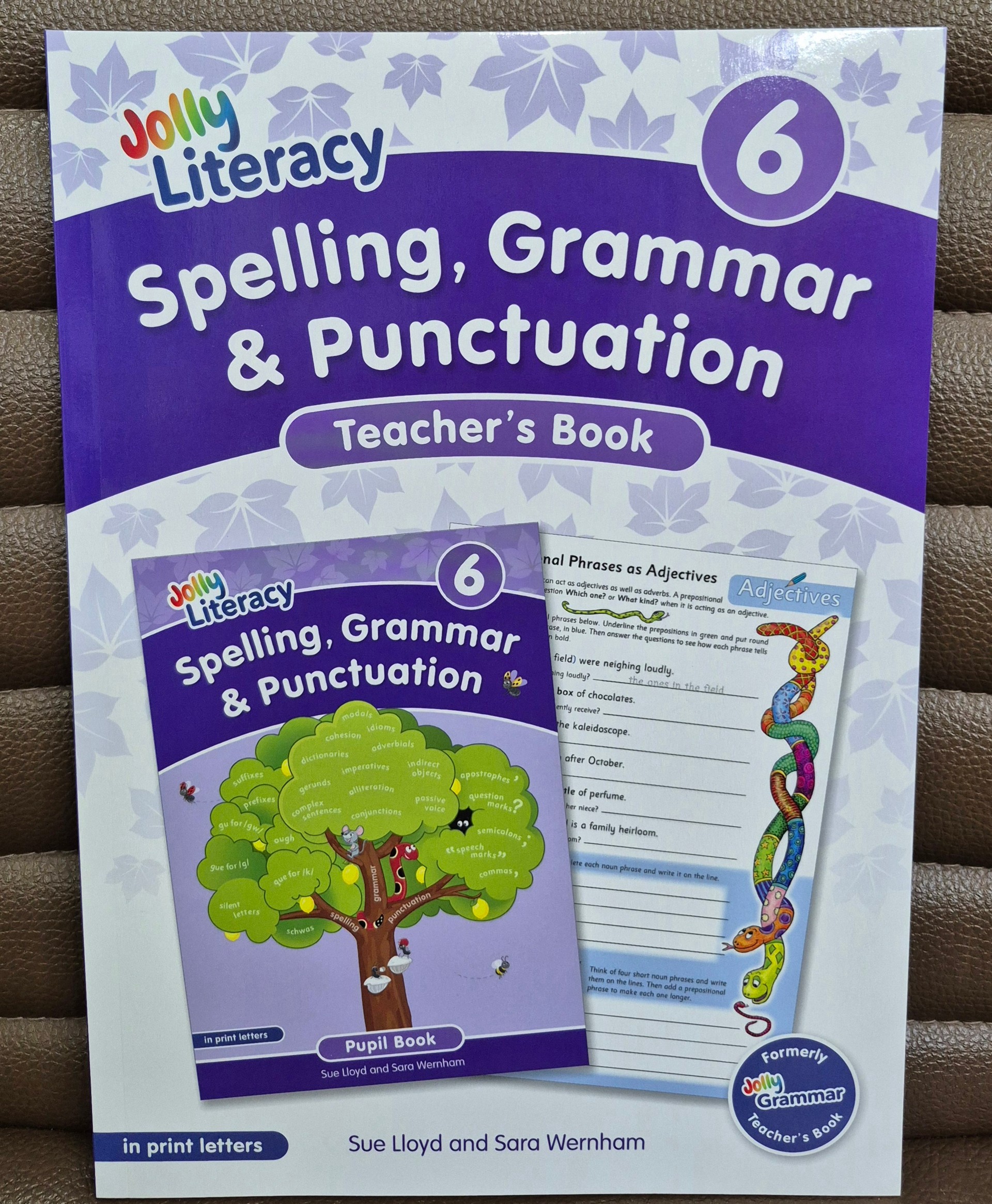 TP6 Spelling, Grammar and Punctuation, Teacher's Book 6 (Print Letters): Jolly Literacy
