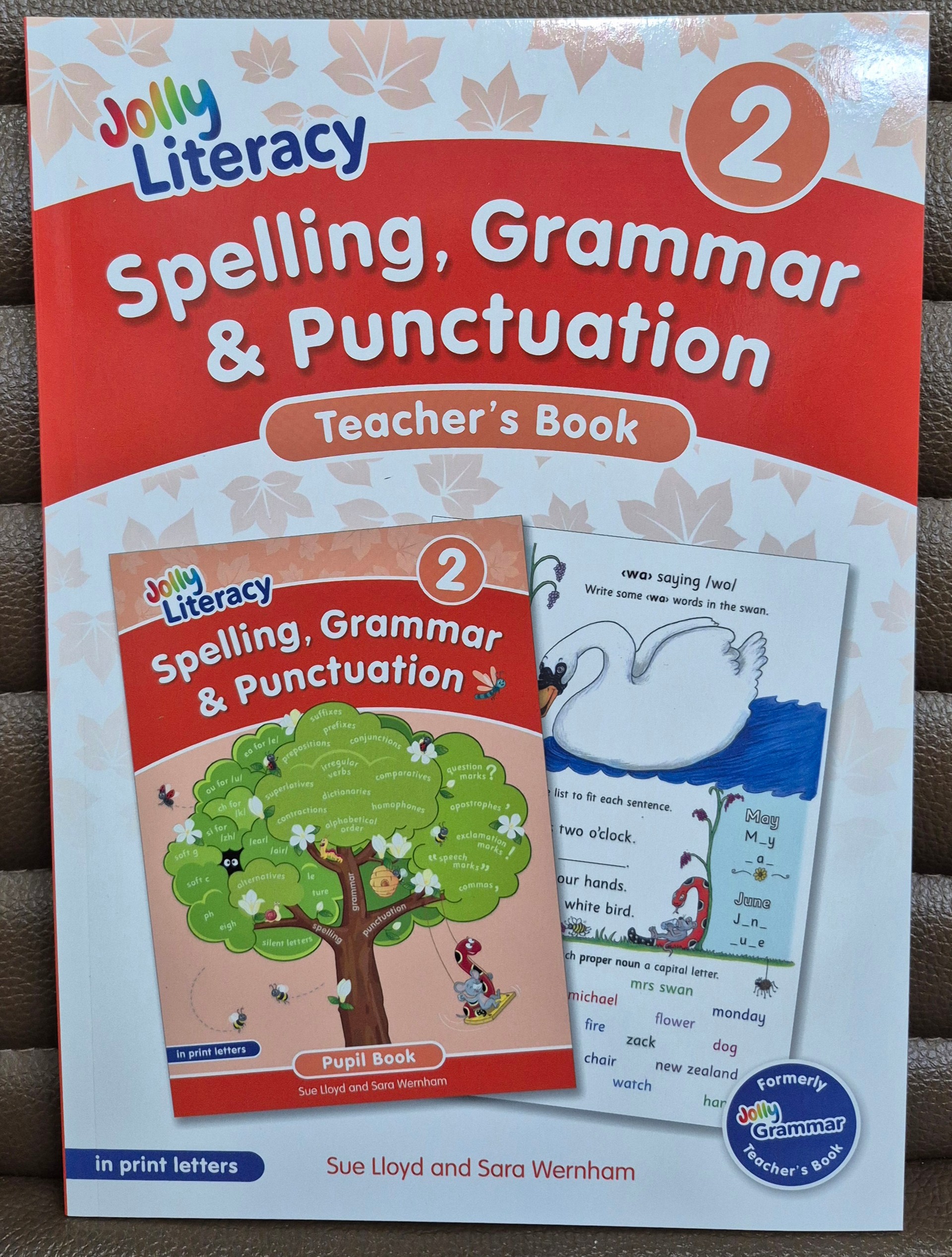 TP2 Spelling, Grammar and Punctuation, Teacher's Book 2 (Print Letters): Jolly Literacy