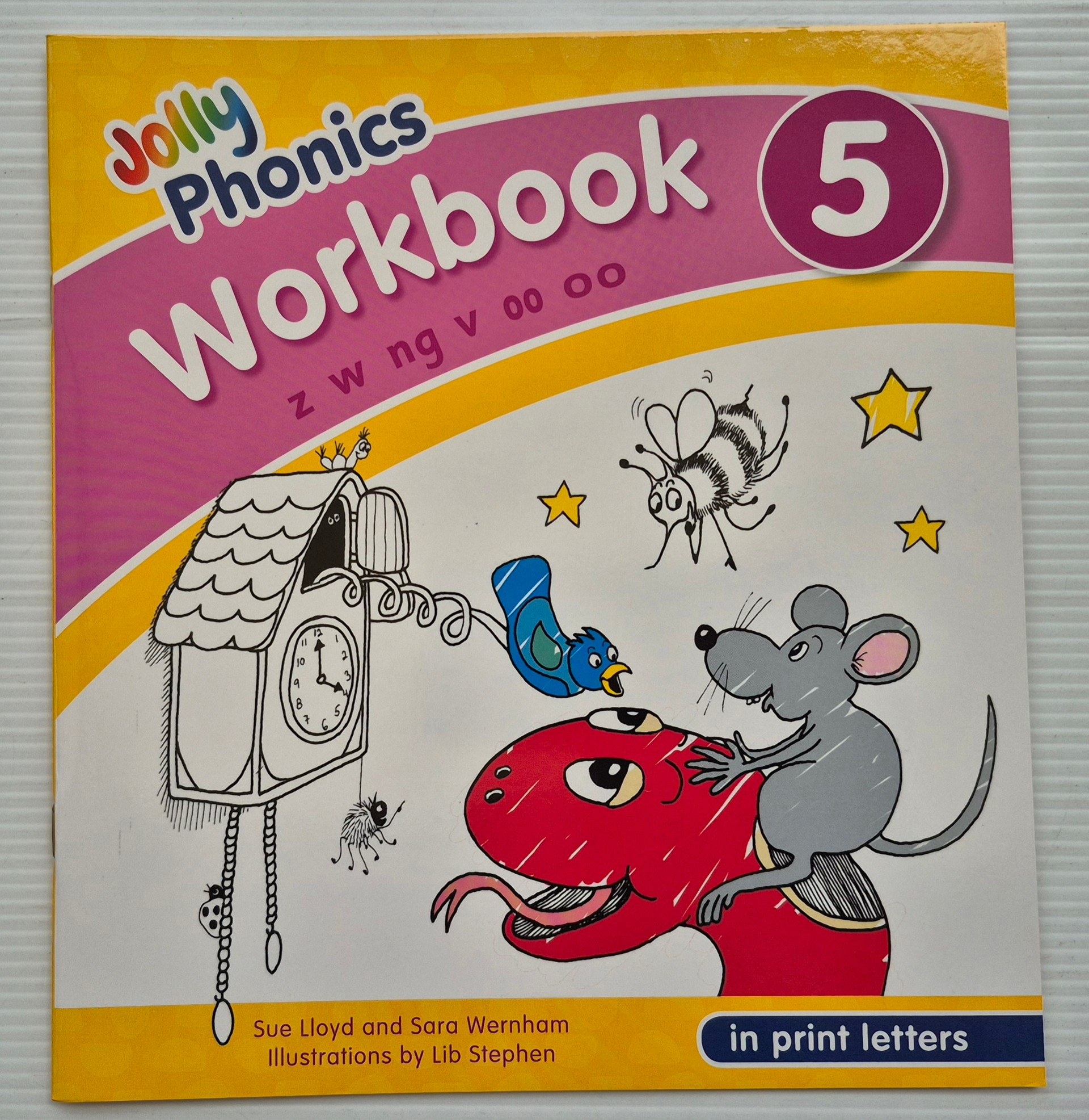 PP Jolly Phonics Workbook 5: In Print Letters