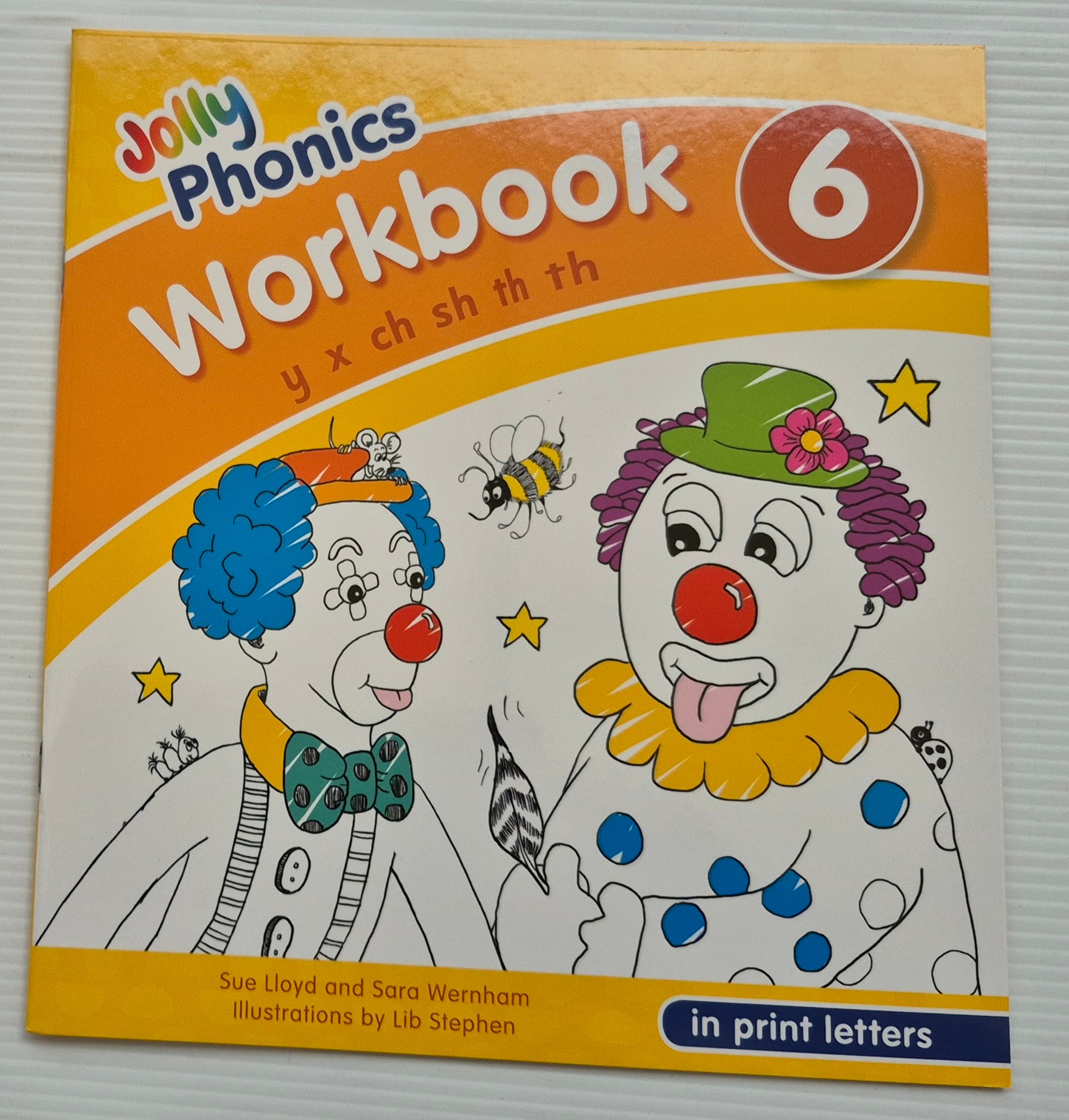 PP Jolly Phonics Workbook 6: In Print Letters