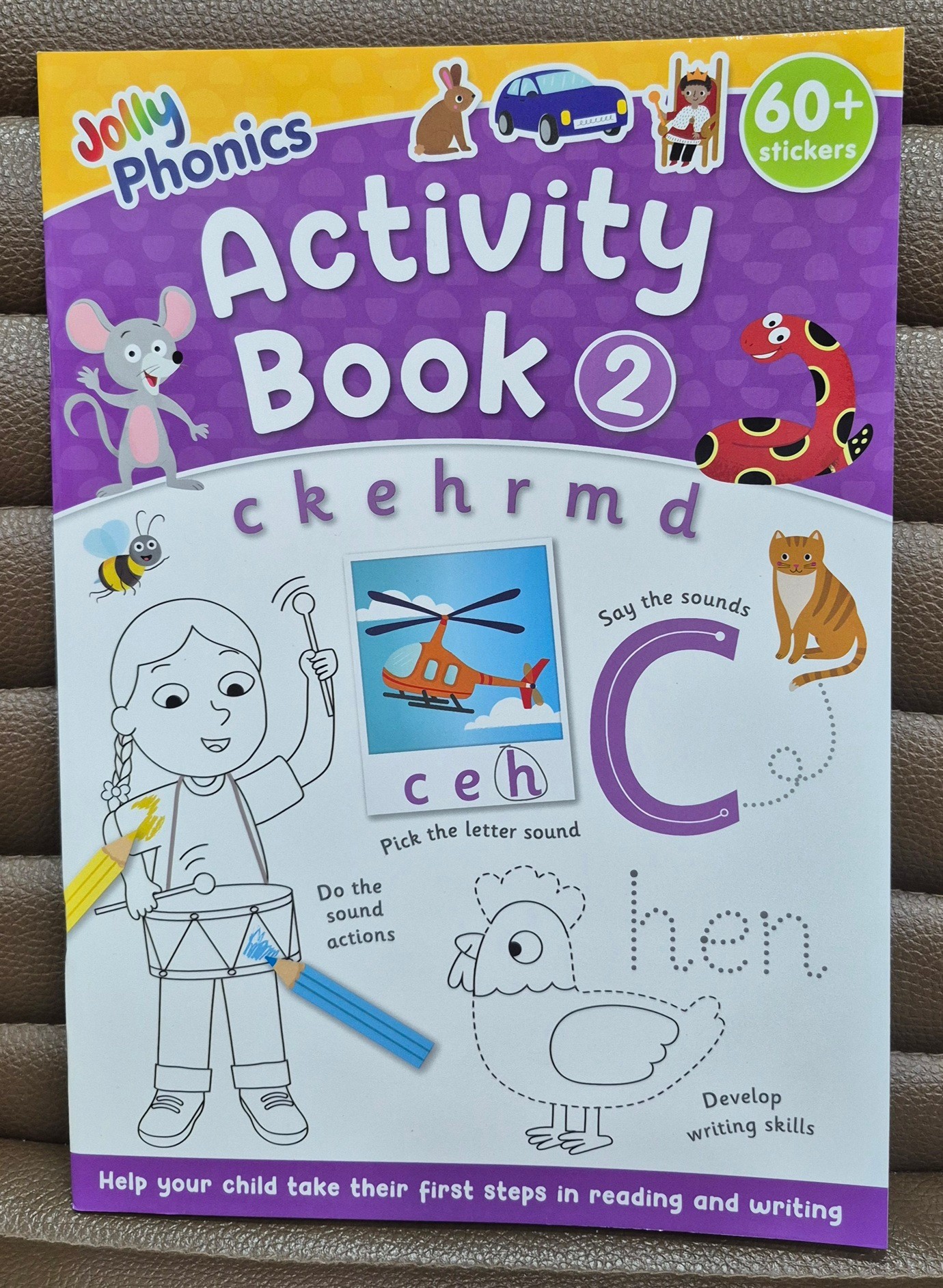 C New Jolly Phonics Activity Book 2  (in precursive letters)