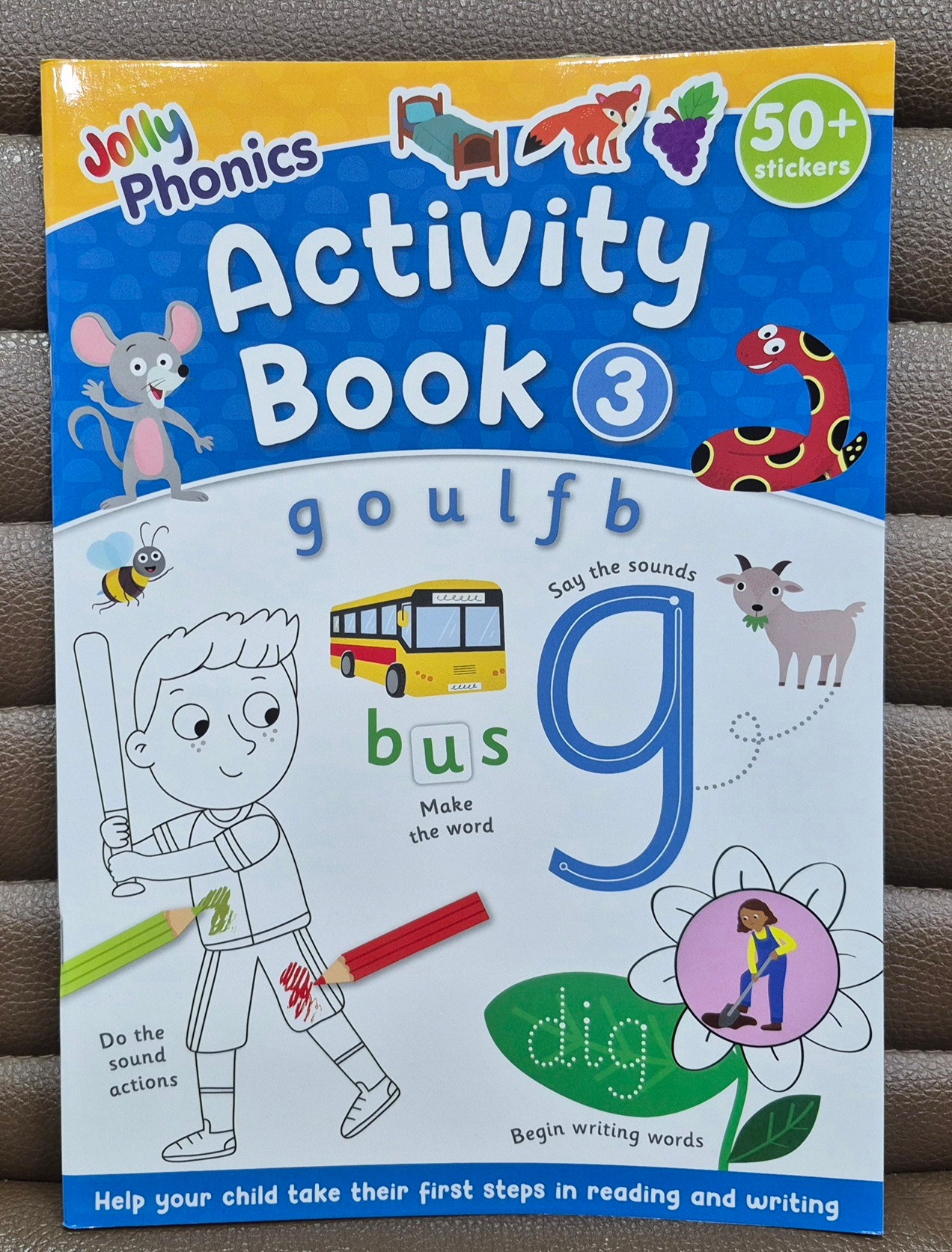 C New Jolly Phonics Activity Book 3 (in precursive letters)