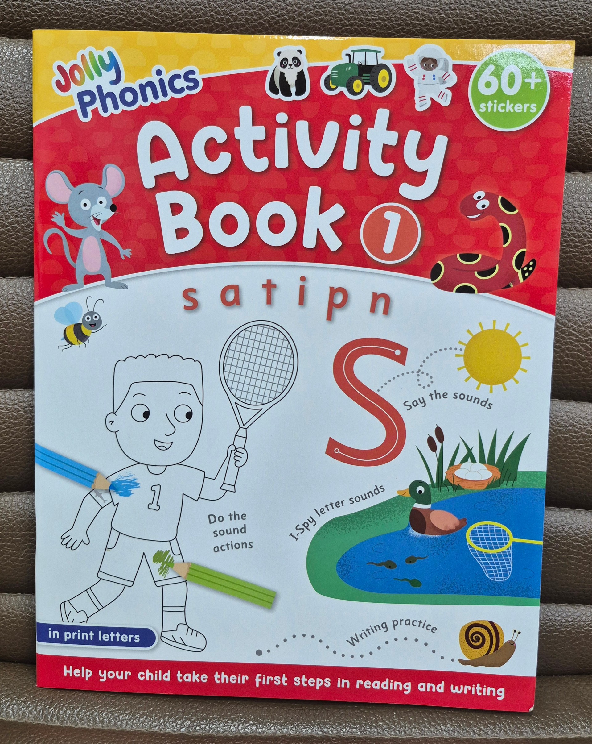 PP New Jolly Phonics Activity Book 1  (in print letters)