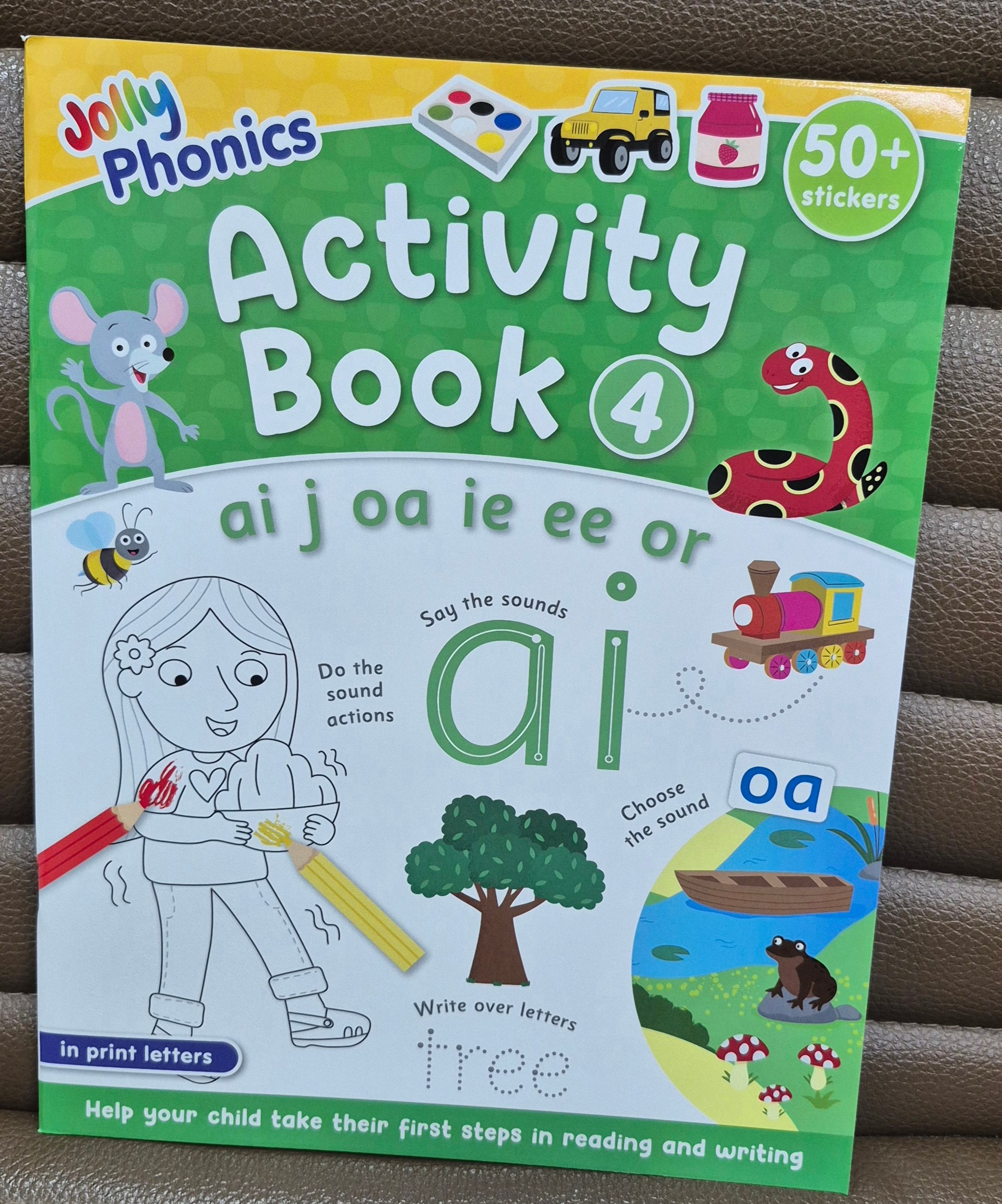 PP New Jolly Phonics Activity Book 4 (in print letters)