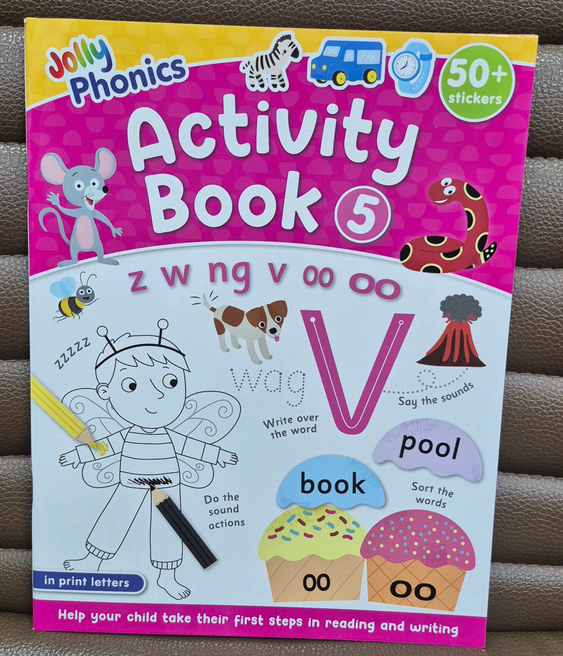 PP New Jolly Phonics Activity Book 5 (in print letters)