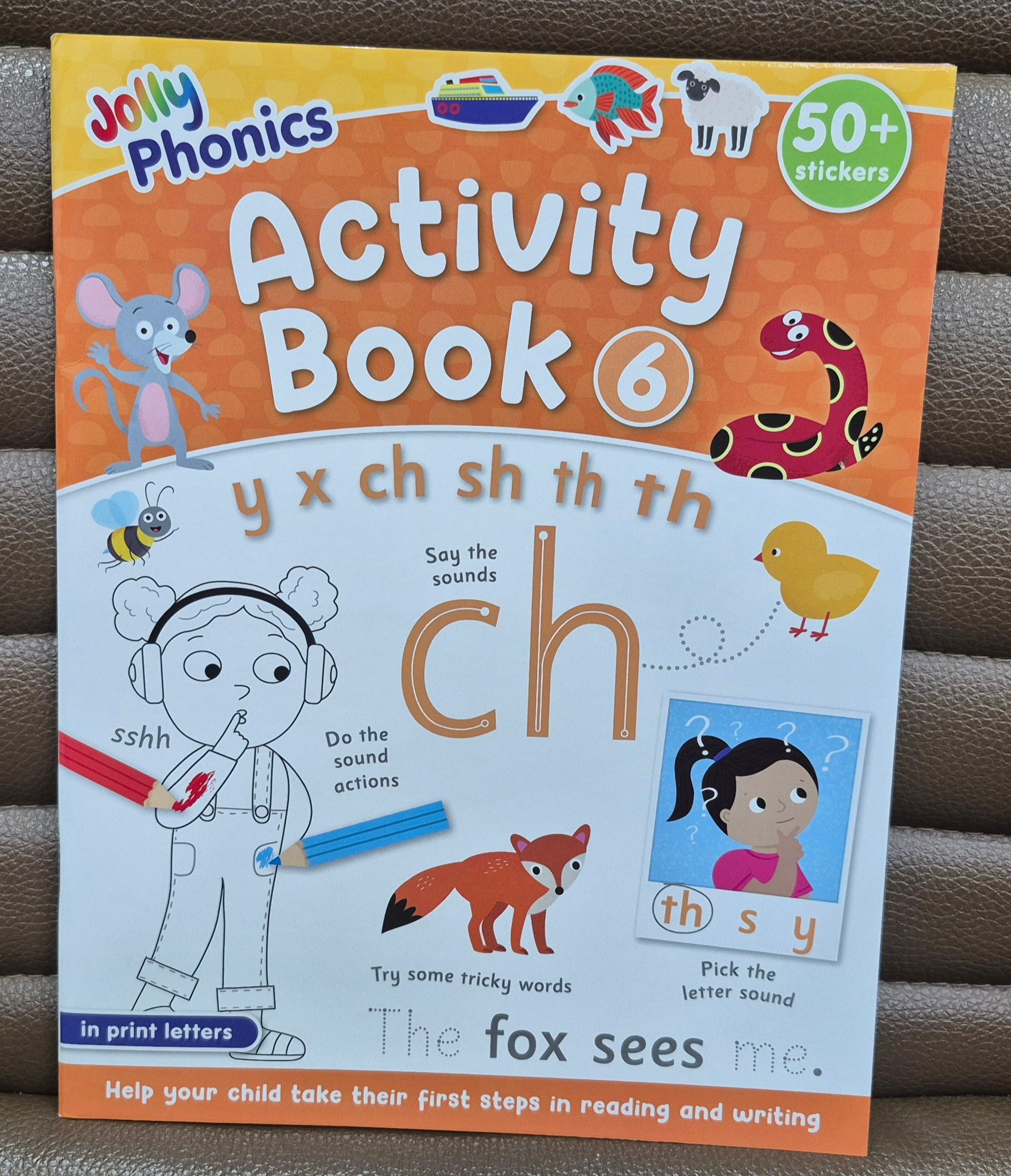 PP New Jolly Phonics Activity Book 6 (in print letters)