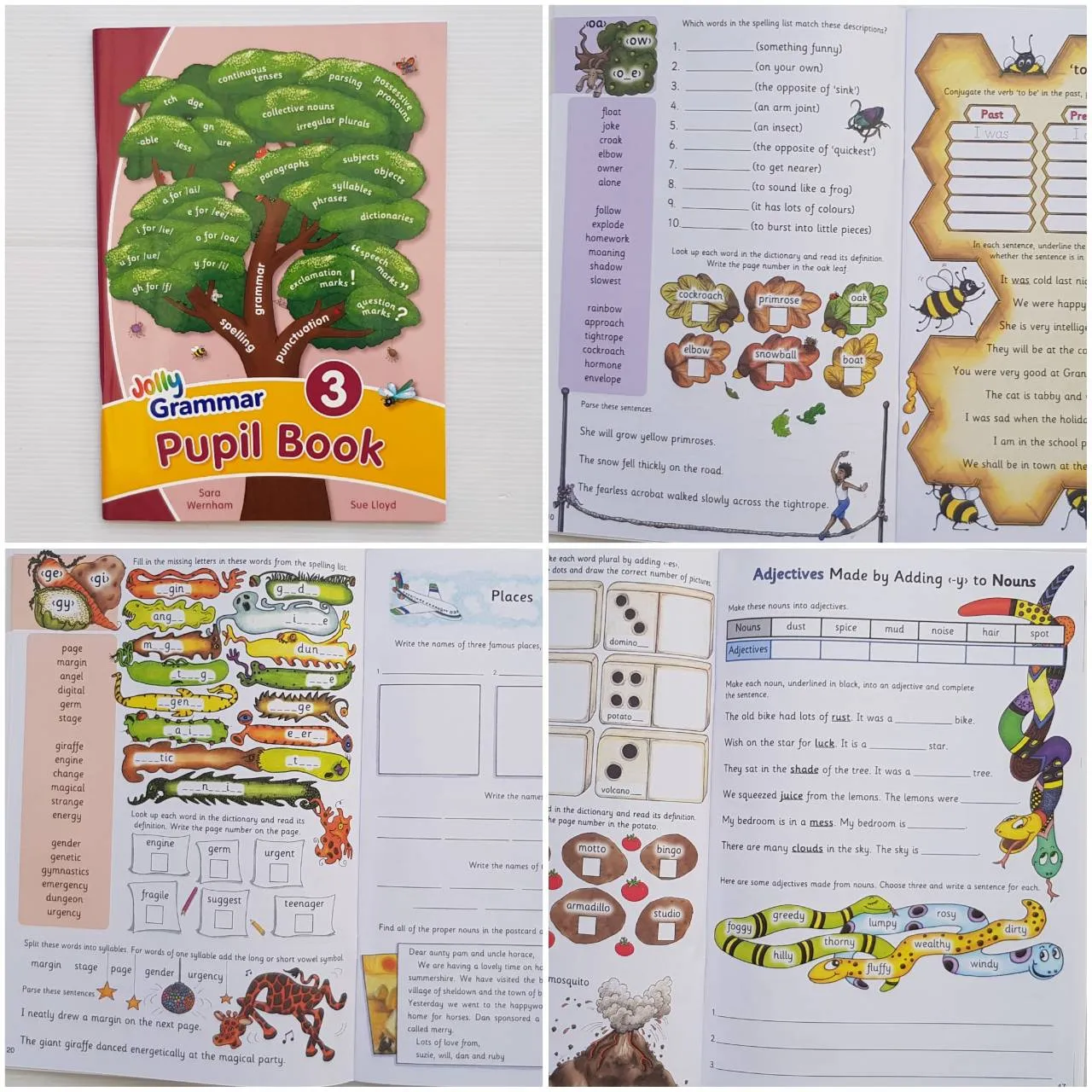 Set เฉพาะแบบฝึกหัด Jolly Grammar Pupil Book 1-6