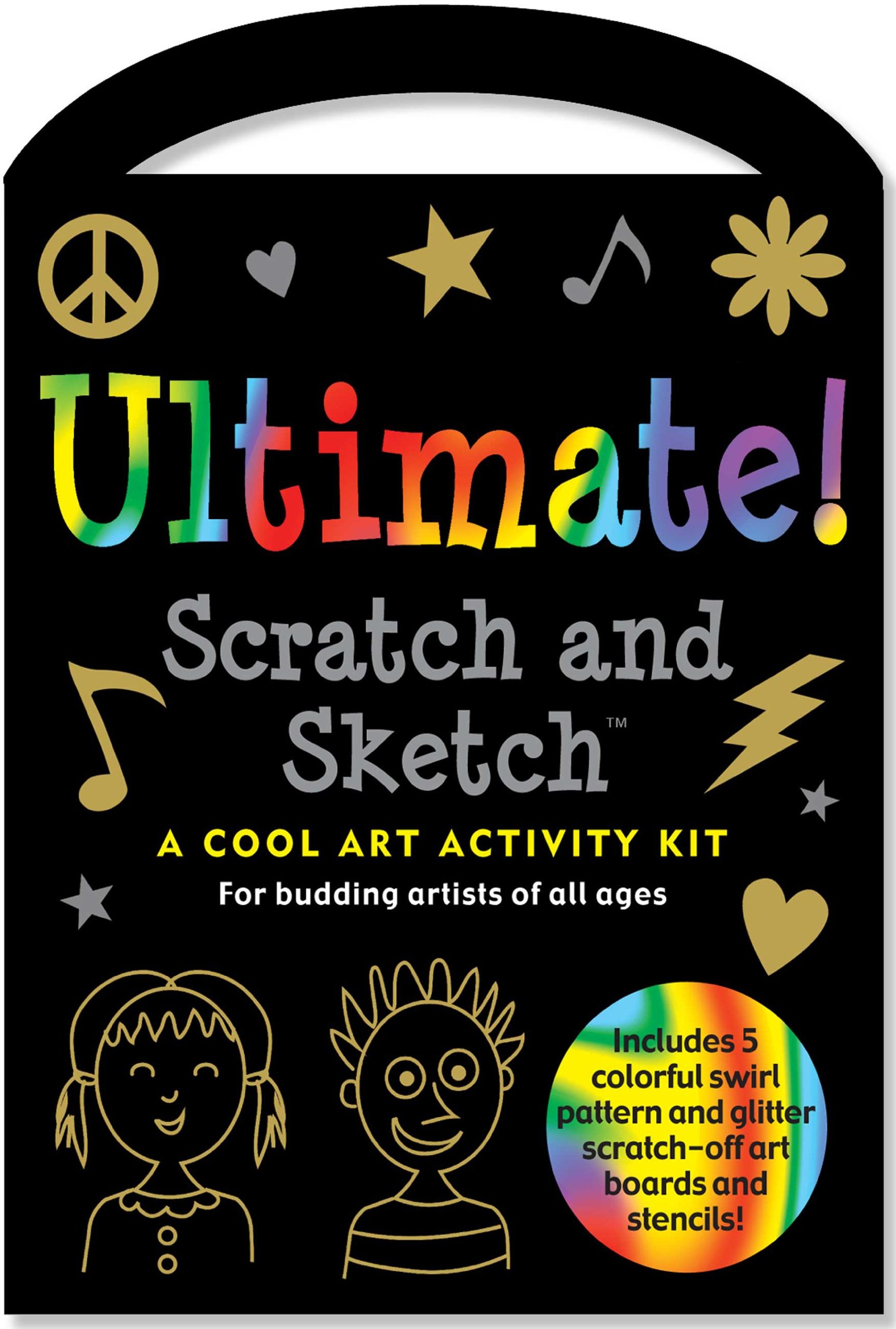 Ultimate Scratch and Sketch Kit (Drawing Kit)