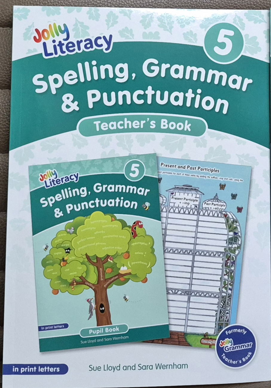 TP5 Spelling, Grammar and Punctuation, Teacher's Book 5 (Print Letters): Jolly Literacy
