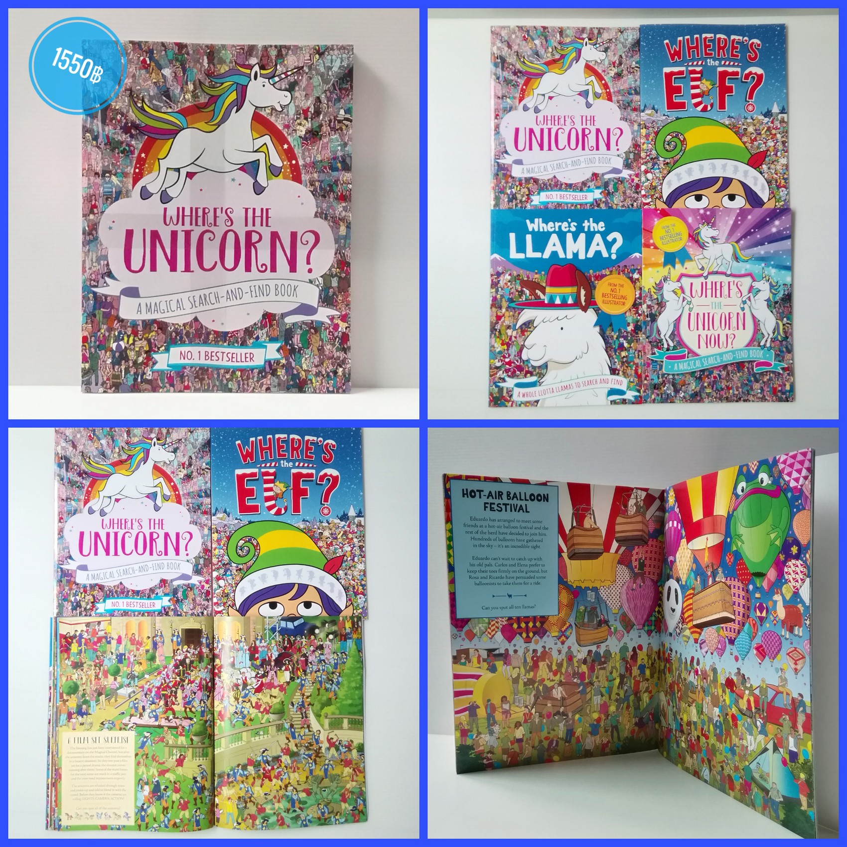 Wheres The Unicorn 4 Book Collection