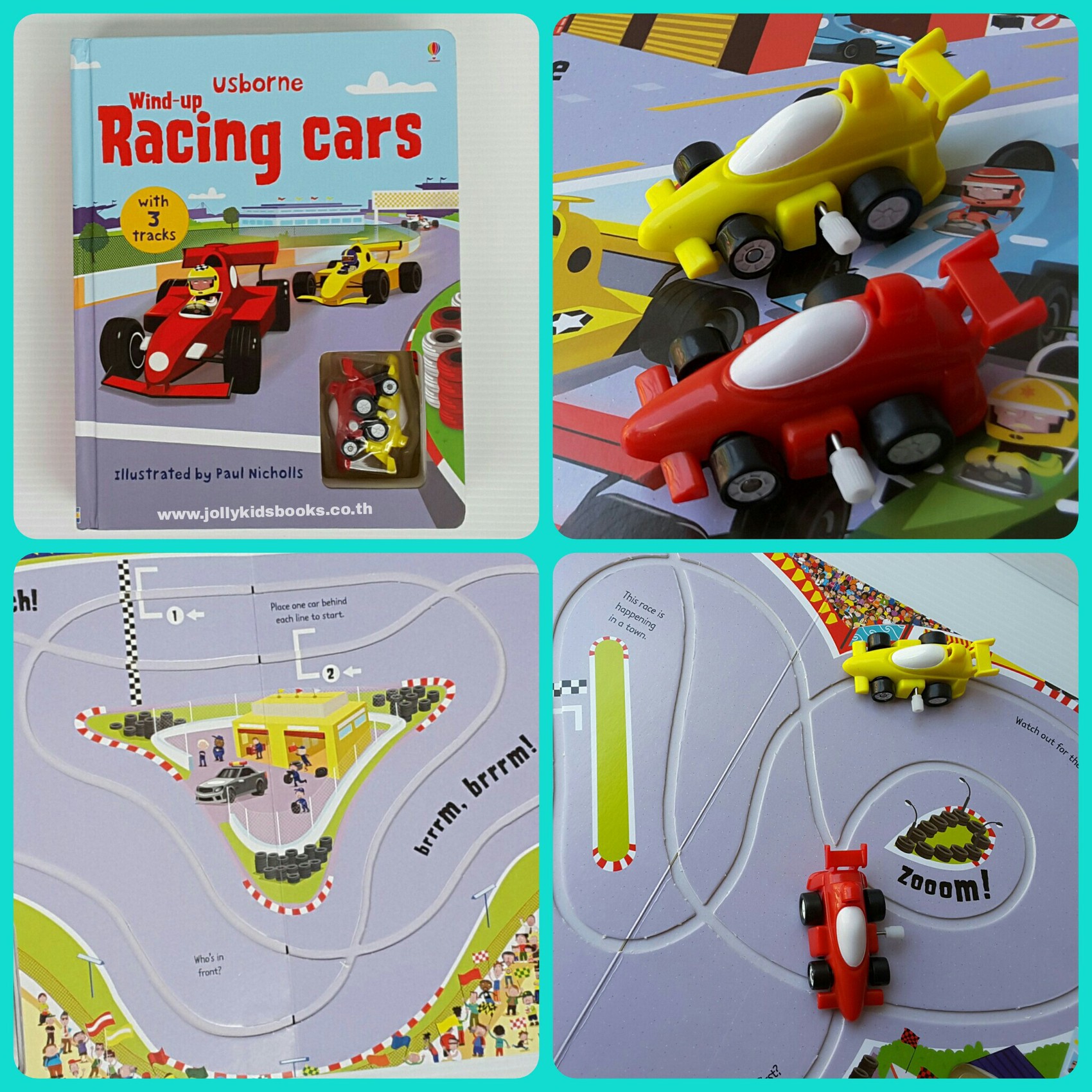 Windup Racing cars