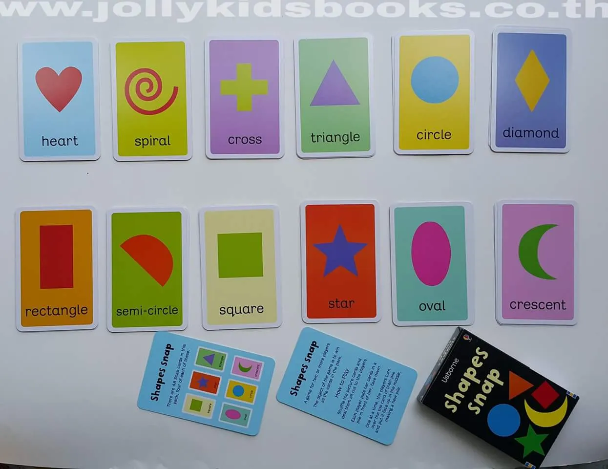 Shapes snap card