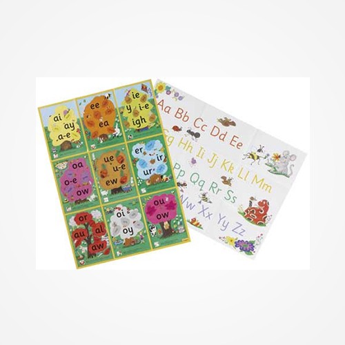 jolly phonics alternative spelling alphabet posters