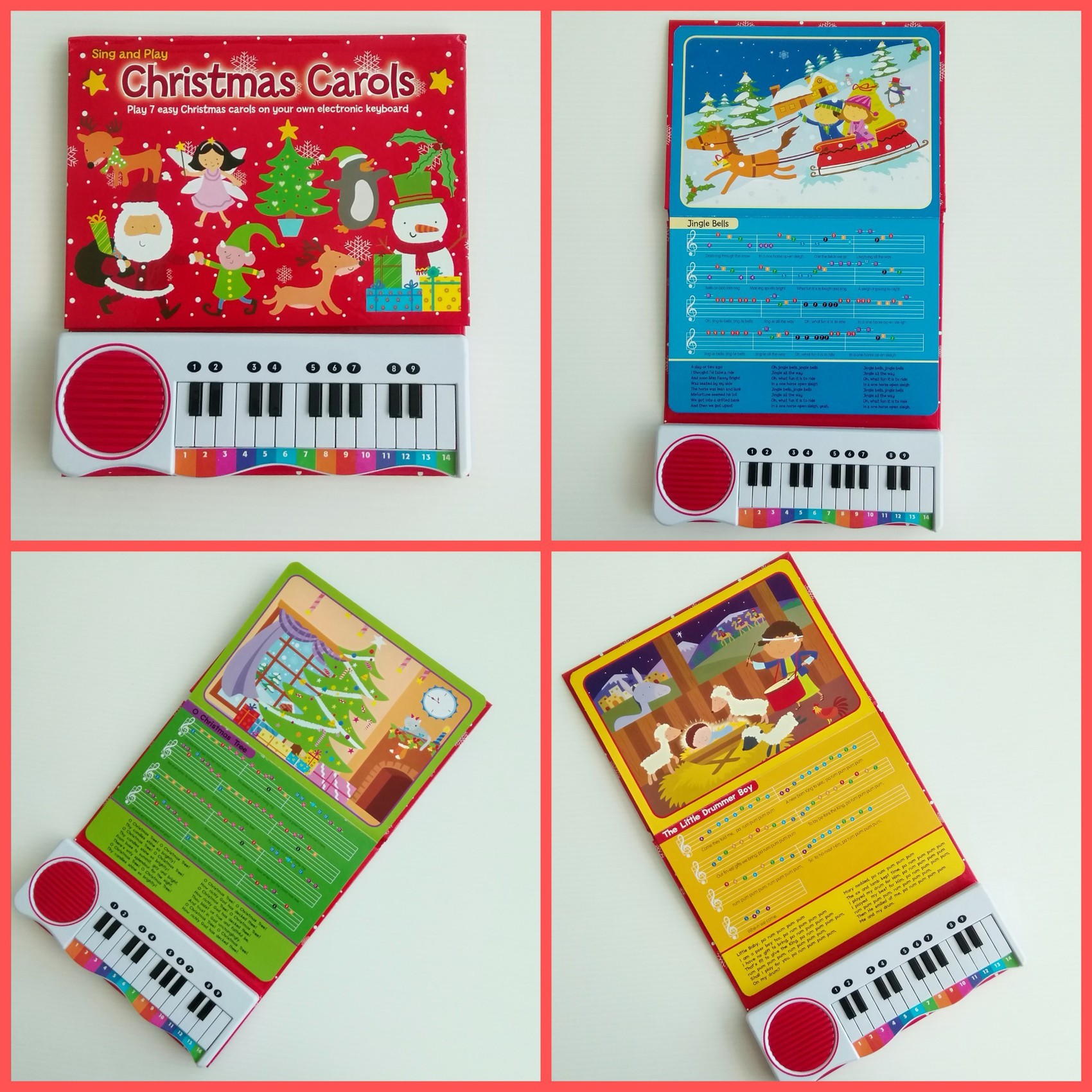 Christmas Carols Piano Book