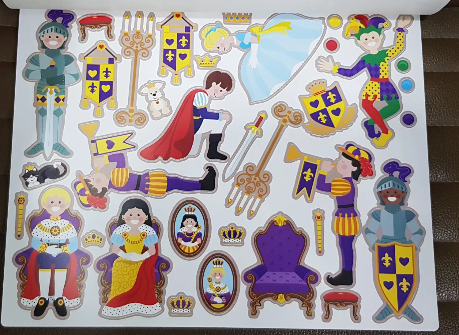 Reusable Sticker Pad Princess Castle
