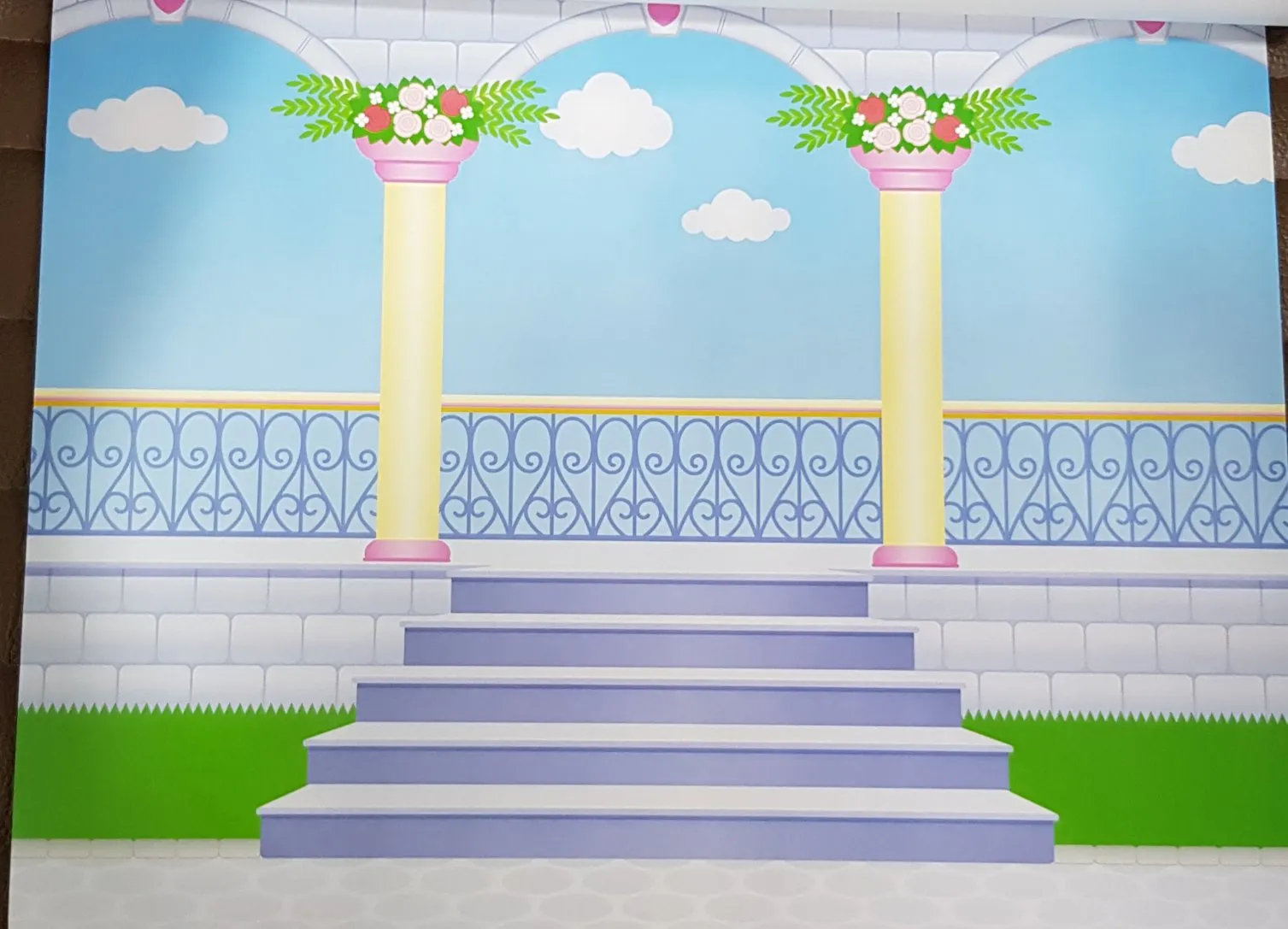 Reusable Sticker Pad Princess Castle