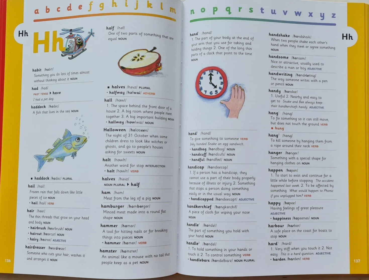 C Jolly Dictionary (Hard cover) : In Precursive Letters
