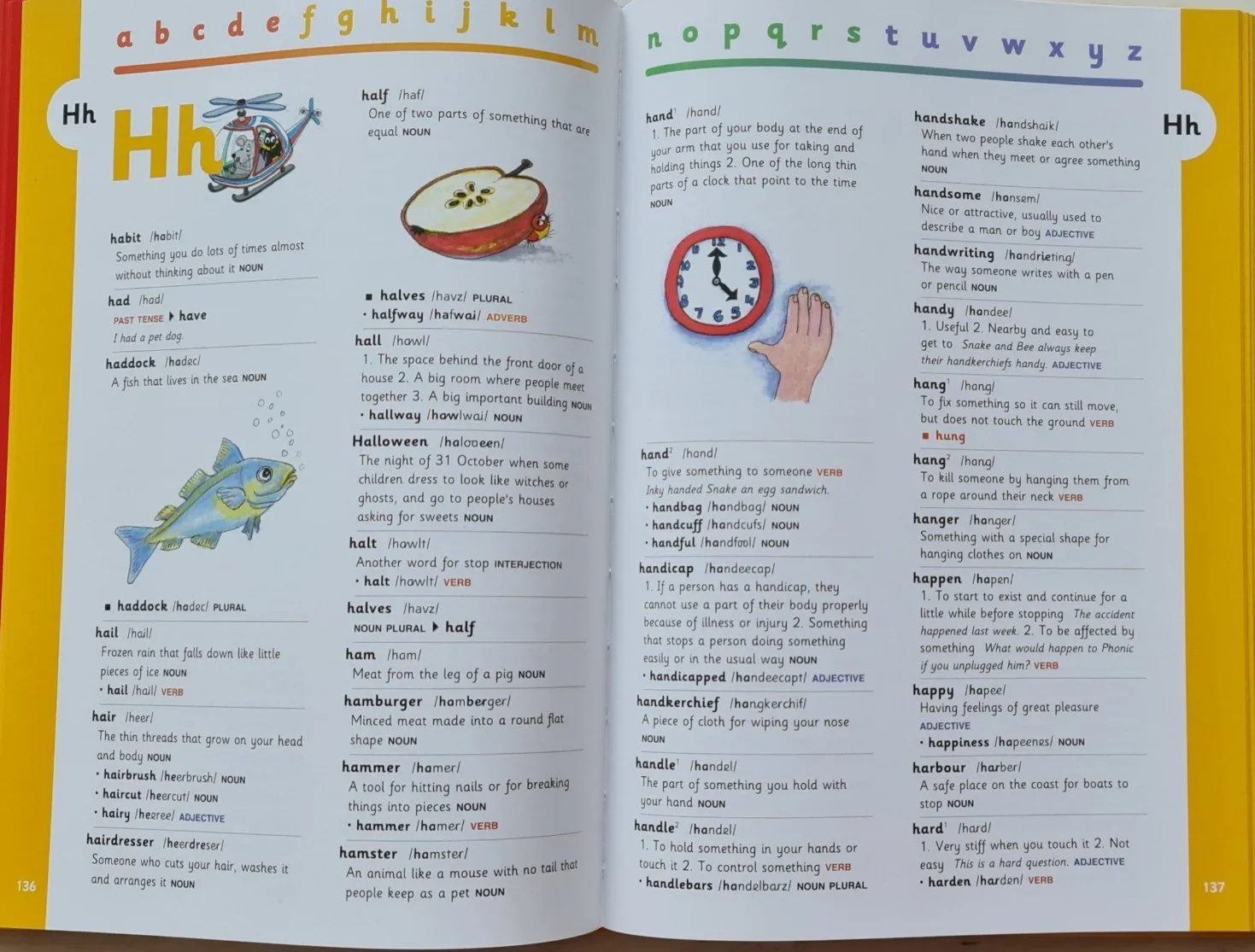 C Jolly Dictionary (Hard cover) : In Precursive Letters