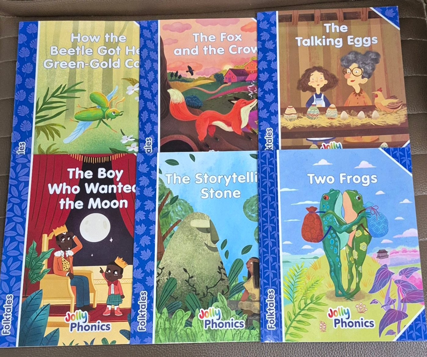 Jolly Phonics BLUE Folktales Readers, Level 4 (pack of 6): In Precursive letters
