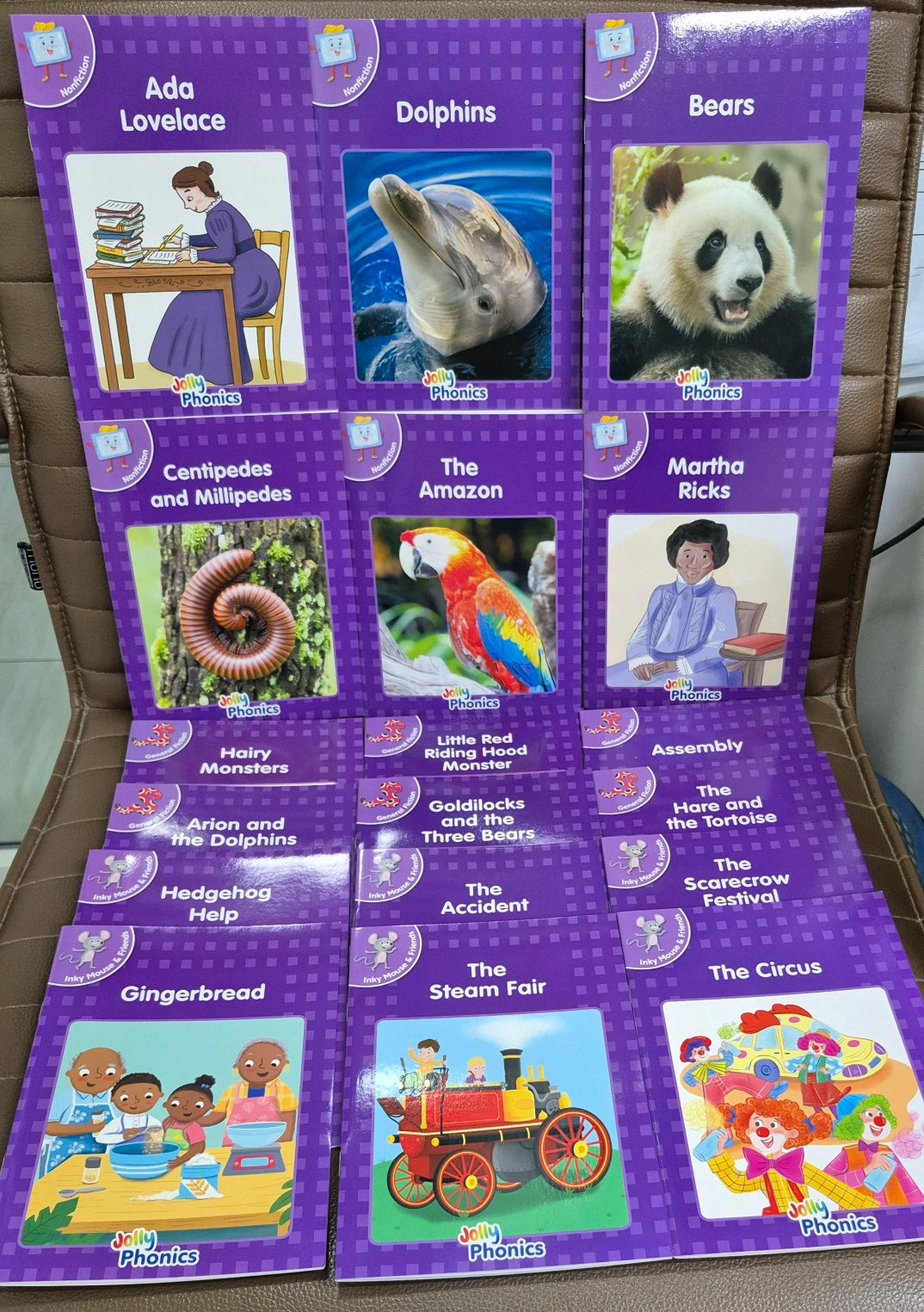 JP Readers, Complete Set Purple Level  (pack of 18)