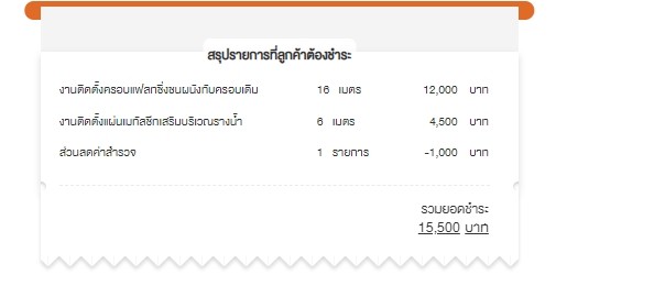 ราคาซ่อมหลังคา(5)