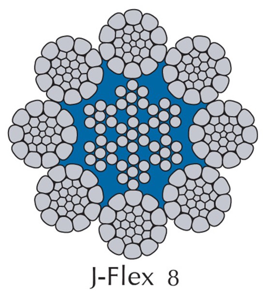 Compacted-steel-wire-rope