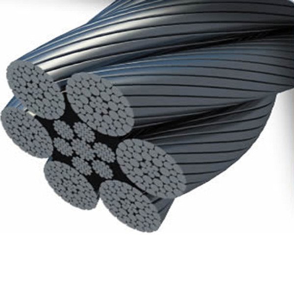 Compacted-steel-wire-rope