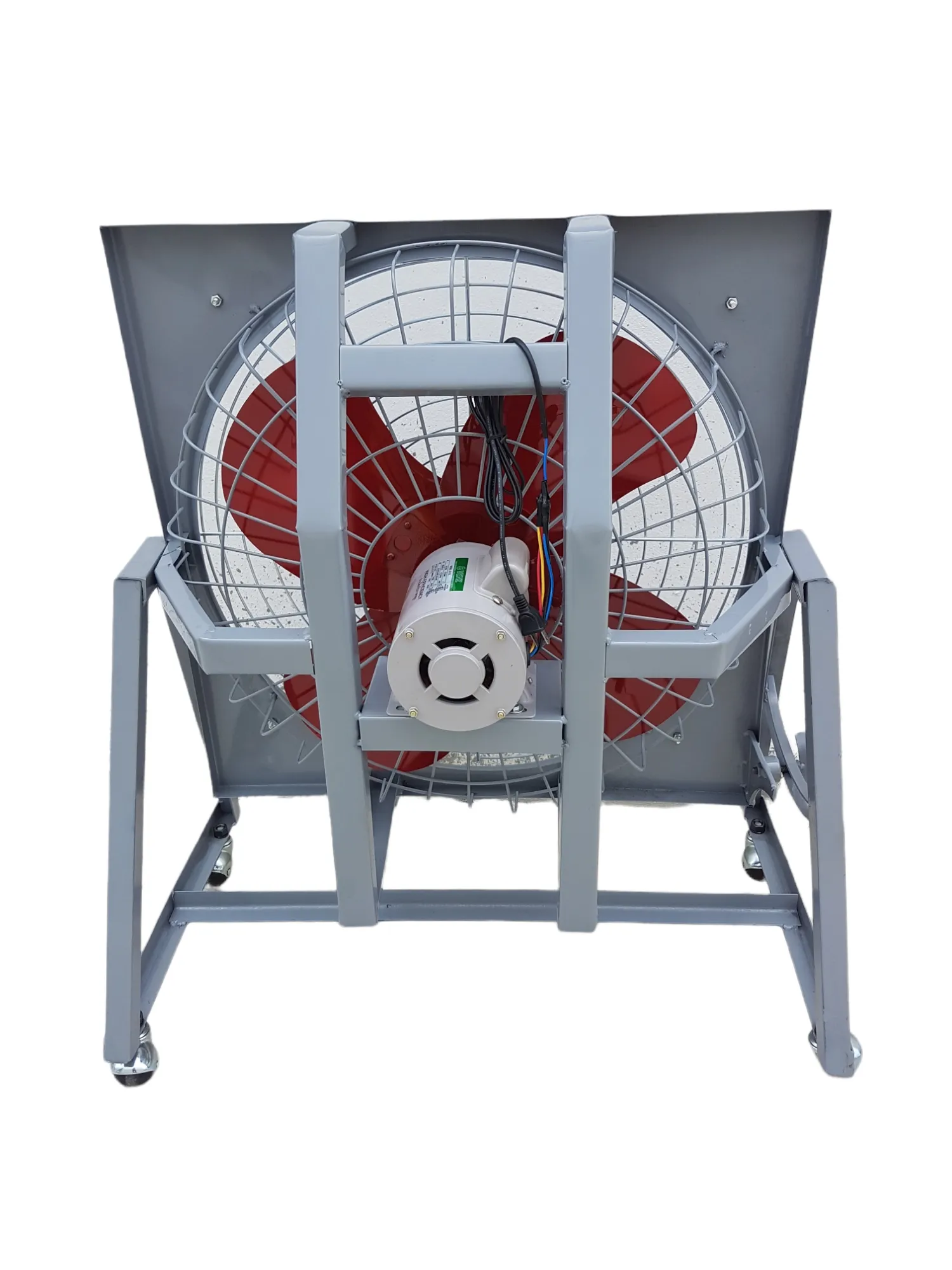 พัดลม 20" ขาตั้งเตี้ย 90CM. มอเตอร์ ยี่ห้อ FLOW 1/4HP 220V